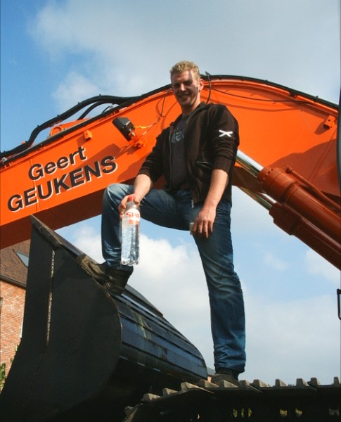 foto Geert Geukens Grondwerker te Geel